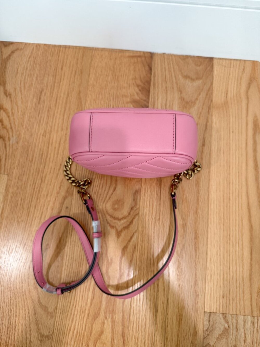 Brand New Tory Burch Kira Chevron Leather Camera Bag - Picture 5 of 7